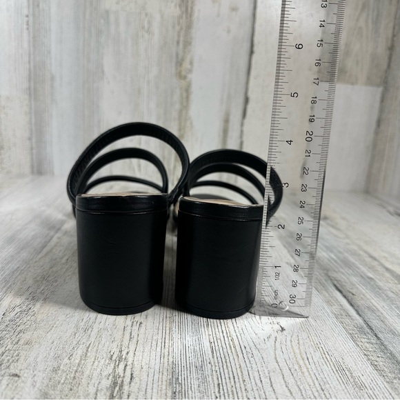 New Schutz Olly Strappy Block Heel Sandal in Blacke #789 - Picture 6 of 12